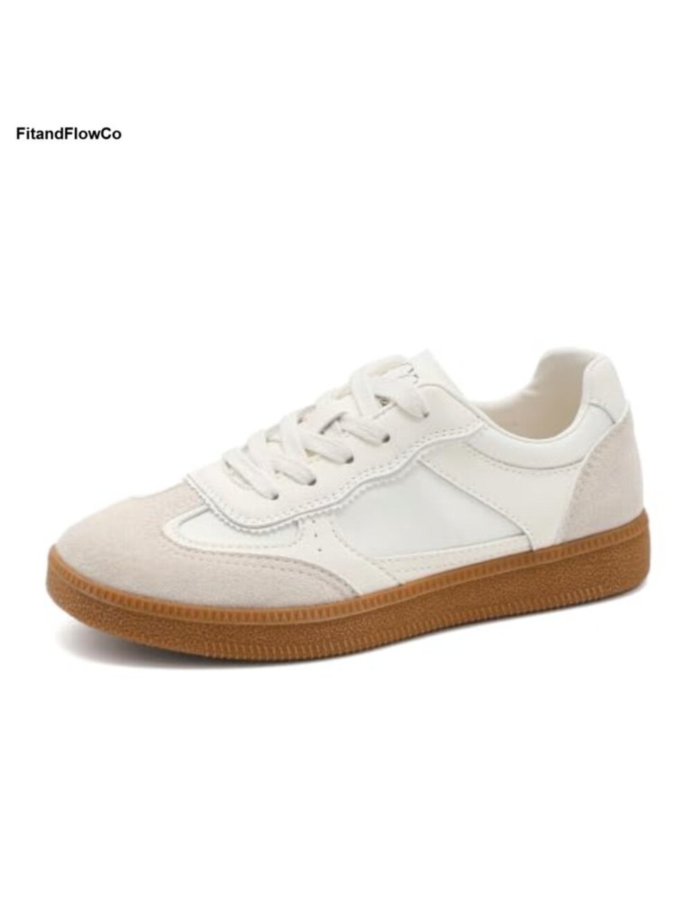 Suede Leather Sneaker Women Cushioned Non Slip Walking Shoe